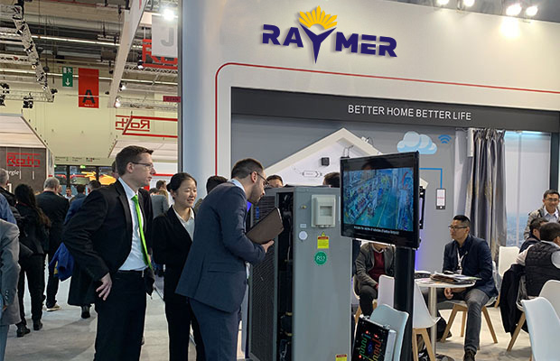 Новий інверторний тепловий насос RAYMER R32 EVI привертає велику увагу на ISH Frankfurt 2019