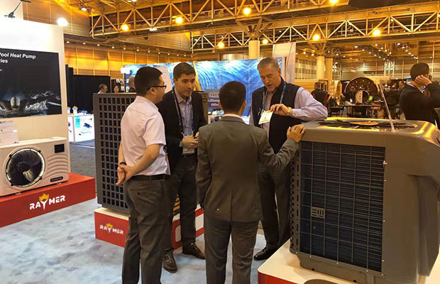 RAYMER з Full-Inverter тепловими насосами для басейнів  на виставці Pool Spa Patio Expo 2019