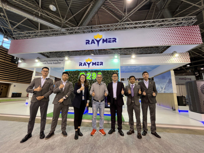Прорив у технології насосів для басейнів R290 забезпечує успіх RAYMER на виставці PISCINE GLOBAL Expo 2022